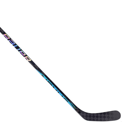 Bauer Hockey Sticks Bauer Nexus Sync (2022) Intermediate Blue/Black side diagonal close-up with blade pointing right