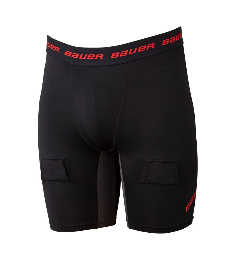 Bauer Essential Compression Jock Short- Youth (2019) | Time Out Source For Sports