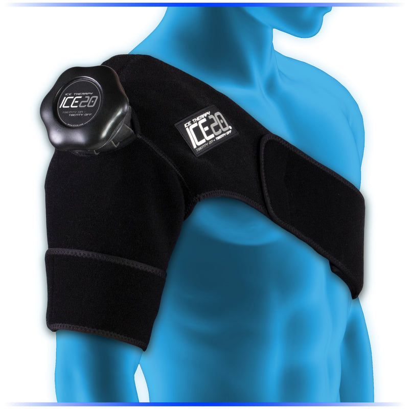 NEW Ice20 Single Shoulder Ice Compression Wrap | Time Out Source For Sports