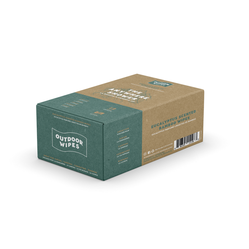 Anywhere Shower- 1x2 Wipes