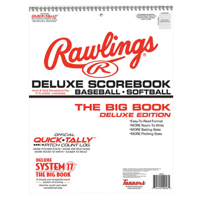 Rawlings System-17 Deluxe Scorebook front showing cover