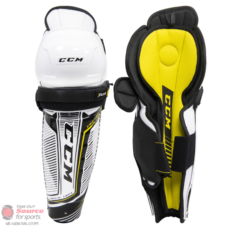 CCM Tacks Vector Plus Shin Guards- Senior- SDC (2019) | Time Out Source For Sports