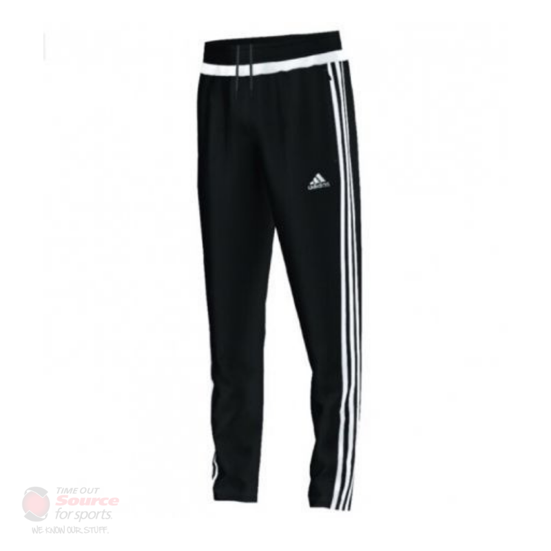 Adidas Tiro 15 Training Pant- Black/White- Youth | Time Out Source For Sports