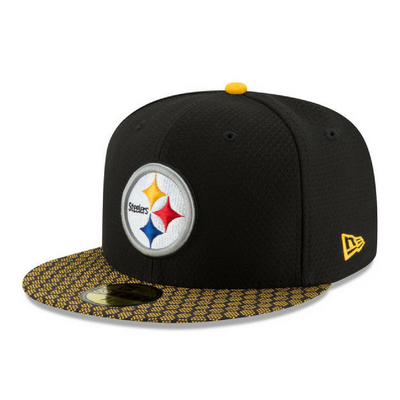 New Era 59Fifty NFL On-Field Fitted Hat - Pittsburgh Steelers | Time Out Source For Sports