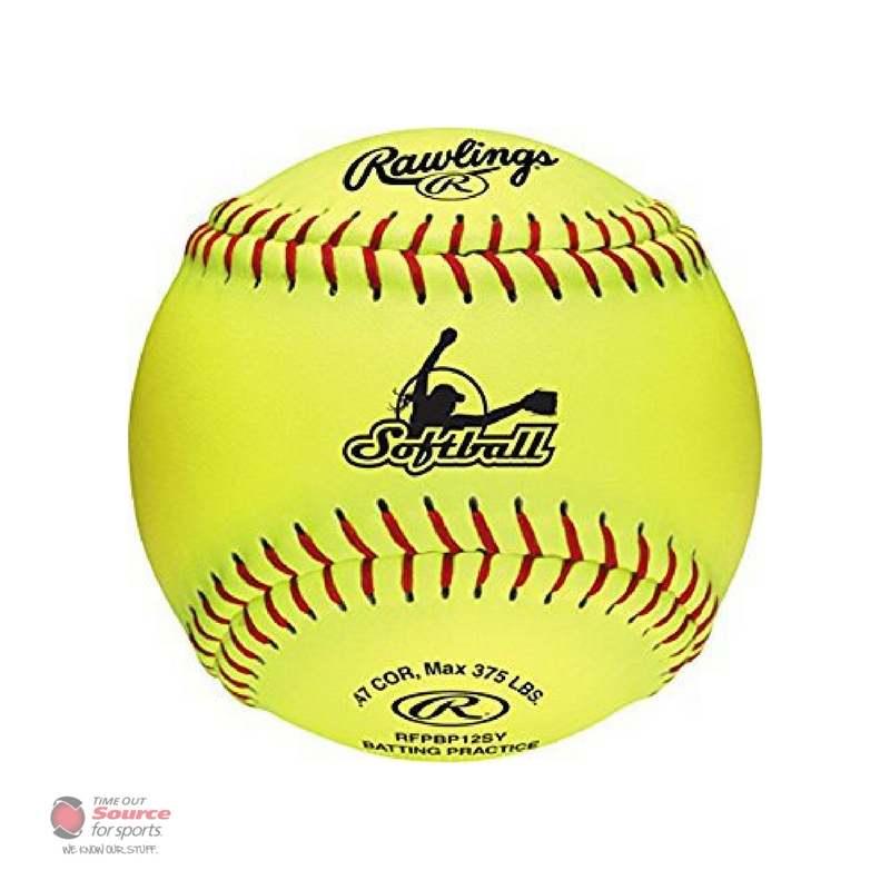 Rawlings RFPBP12SY 12" Official Canada Practice Softball | Time Out Source For Sports