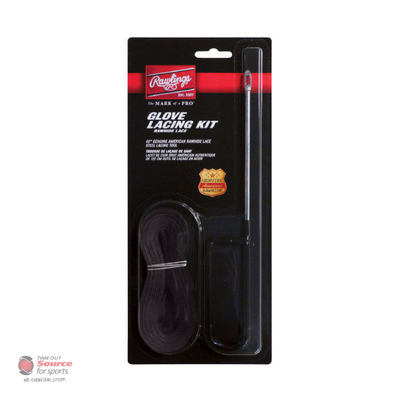 Rawlings Glove Lacing Kit - Black | Time Out Source For Sports