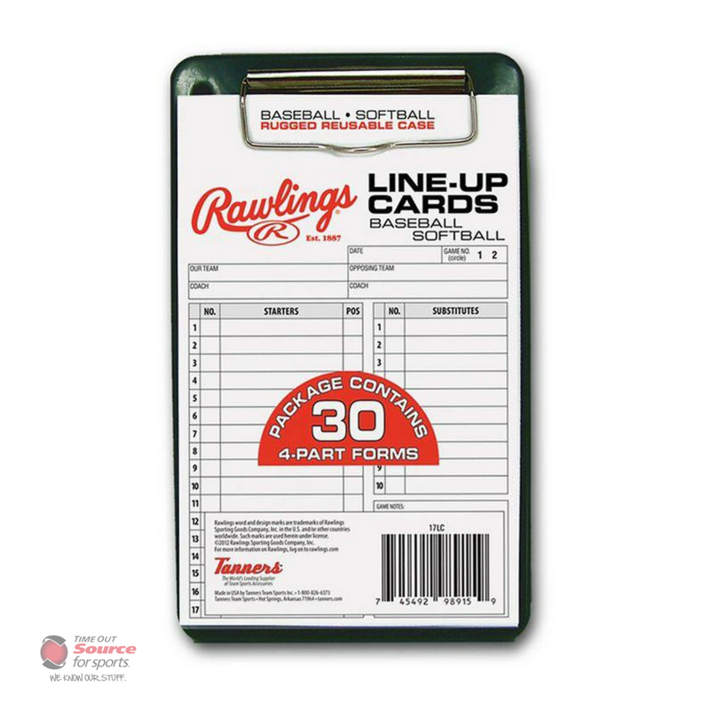 Rawlings Line-Up Baseball Softball Card Case | Time Out Source For Sports