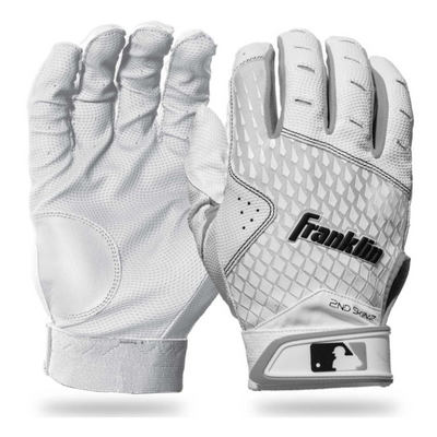 Franklin MLB 2nd Skinz Baseball Batting Gloves - Youth