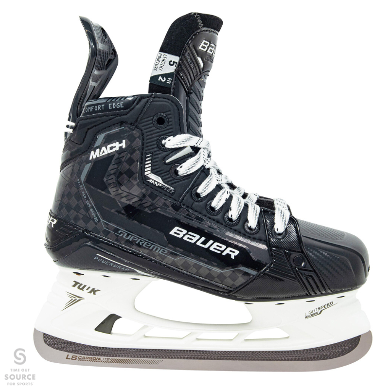 Bauer S22 Supreme Mach Hockey Skates With Carbonlite Steel- Intermediate