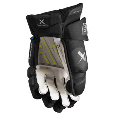 Bauer Vapor Hyperlite Hockey Gloves Senior 2022 back front (palm) of one glove