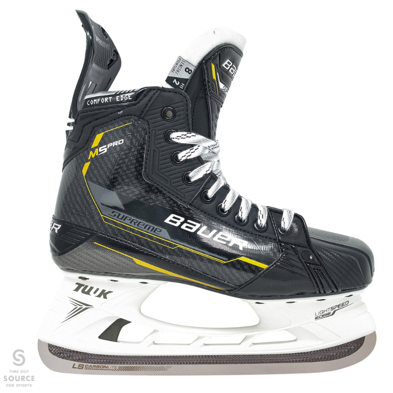 Bauer S22 Supreme M5 Pro Hockey Skates With Carbonlite Steel- Senior